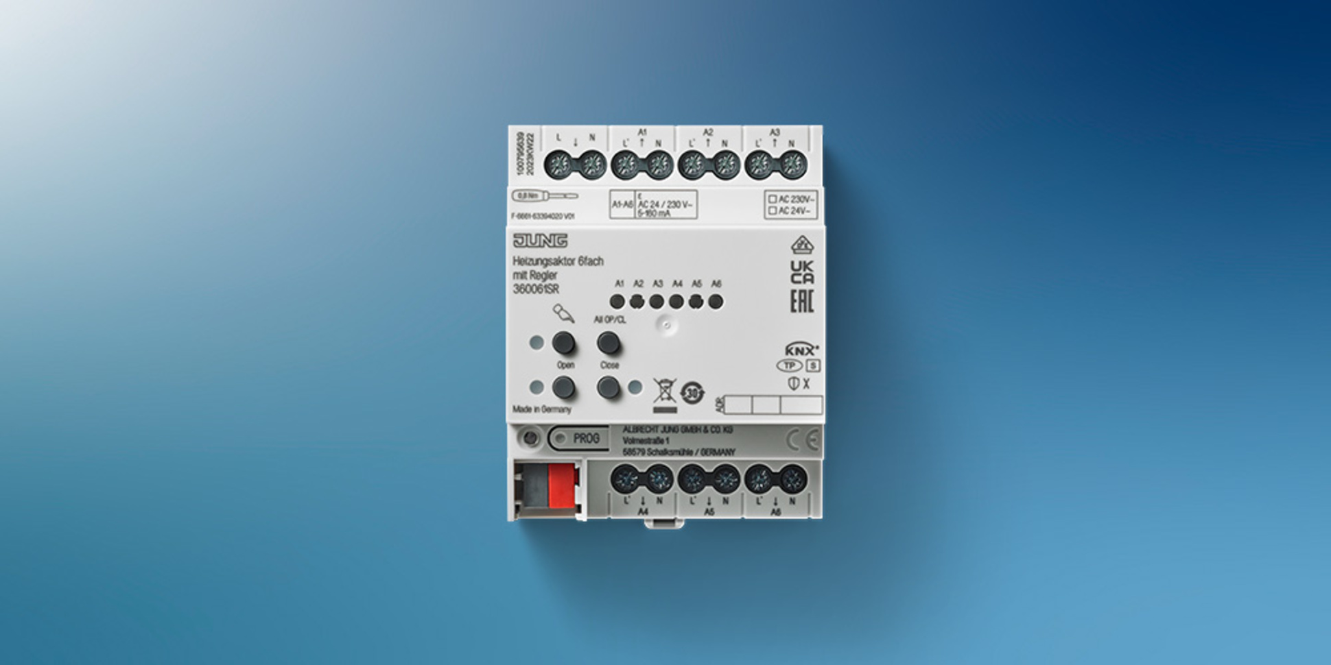 KNX Heizungsaktor 6-fach bei Garali Elektrotechnik in Schwabhausen